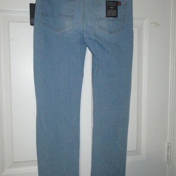 7 FOR ALL MANKIND SLIMMY Boys Size 14 Light Wash Stretch Denim Jeans - Picture 3 of 11